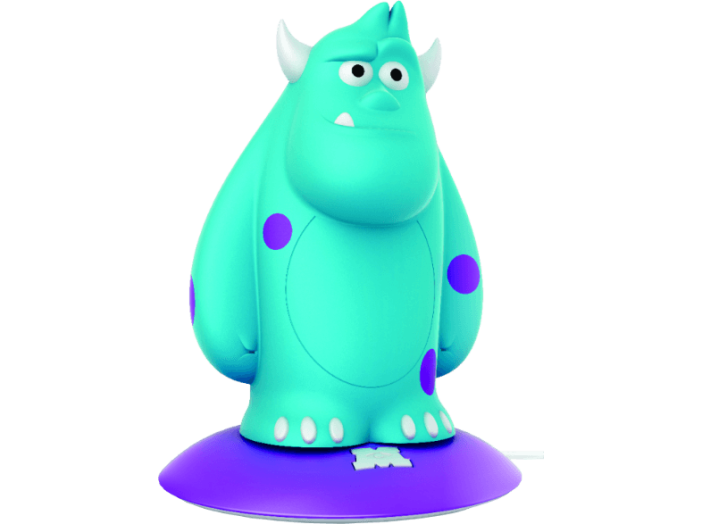Sulley - indukciósan tölthető, akkumulátoros, puha, LED-es éjszakai fény, kapcsoló automatika