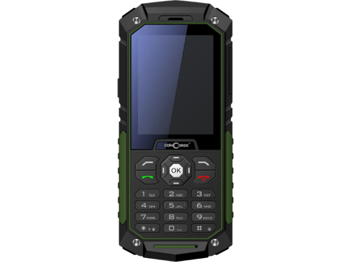 Raptor P70 DualSIM fekete/zöld kártyafüggetlen mobiltelefon