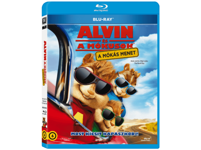 Alvin és a mókusok 4. - A mókás menet Blu-ray