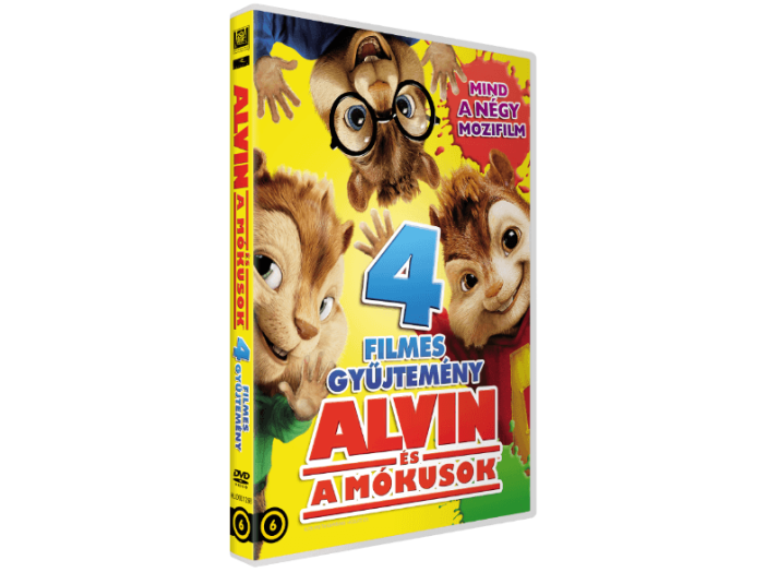Alvin és a mókusok 1-4. gyűjtemény DVD