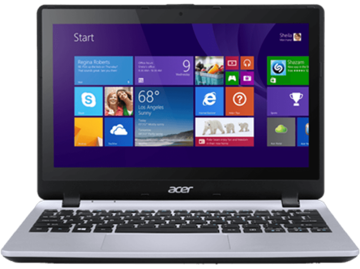 Aspire V3-112P ezüst notebook NX.G75EU.001 (11,6" touch/Celeron/4GB/32GB/Windows 10)