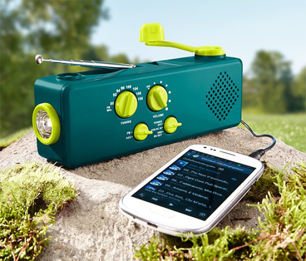 Powerbank rádió