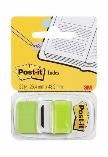 Post-it 680 önt.jelölőcímke 25x43mm 22db