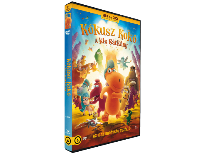 Kókusz Kokó a kis sárkány DVD