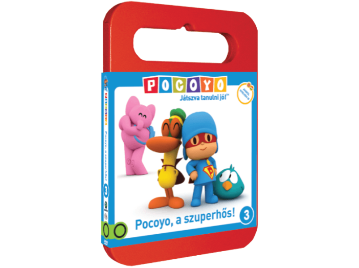 Pocoyo 3. - Pocoyo, a szuperhős! DVD