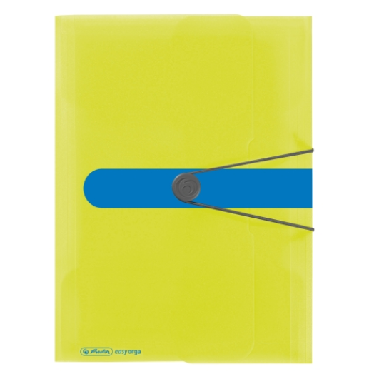 Herlitz Color Blocking gumis mappa A4 PP
