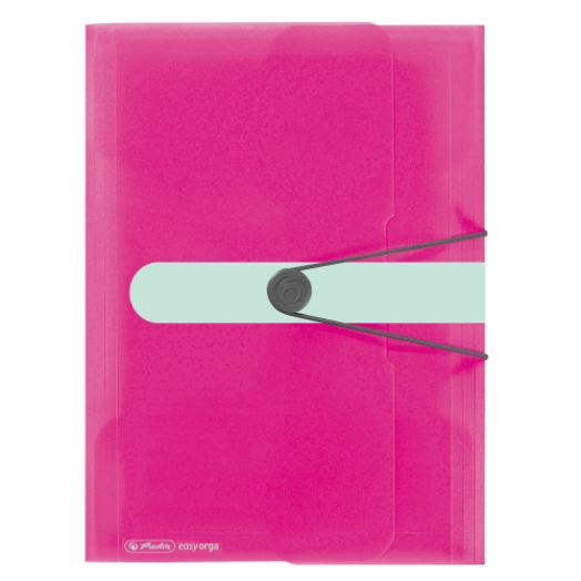 Herlitz Color Blocking gumis mappa A4 PP