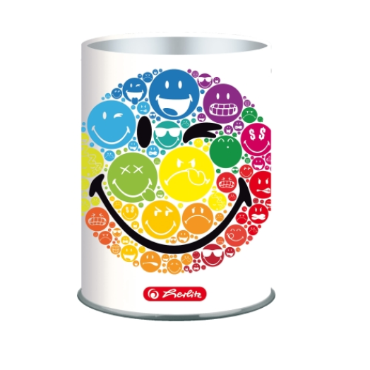 Herlitz Smiley írószertartó fém