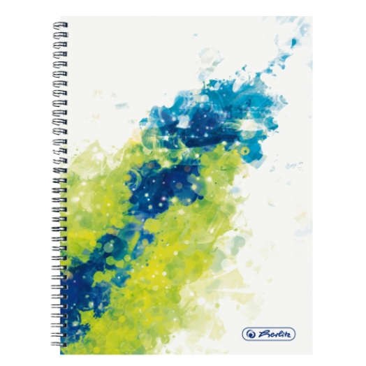 Herlitz Splash spirálfüzet A4 70lap kockás