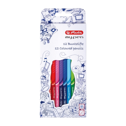 Herlitz My Pen színesceruza készlet 12 színű