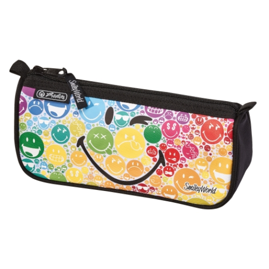 Herlitz tolltartó háromszög Smiley Rainbow