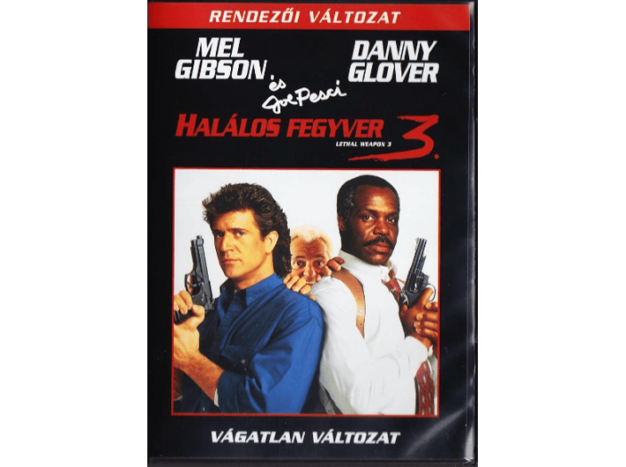 Halálos fegyver 3. DVD