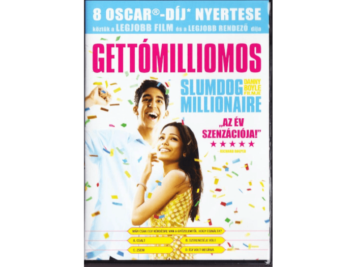 Gettómilliomos DVD