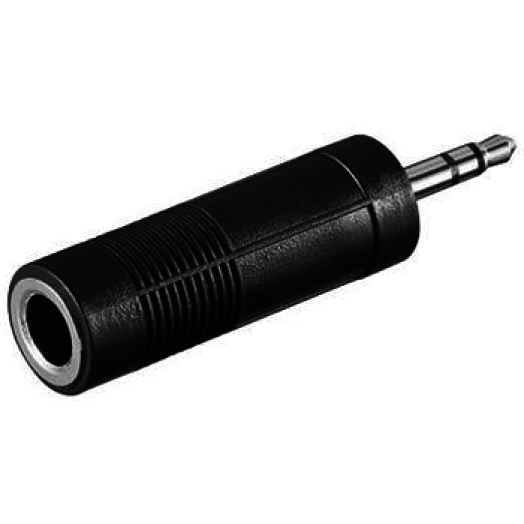 Adapter jack 3,5mm dugó-6,3mm aljzat
