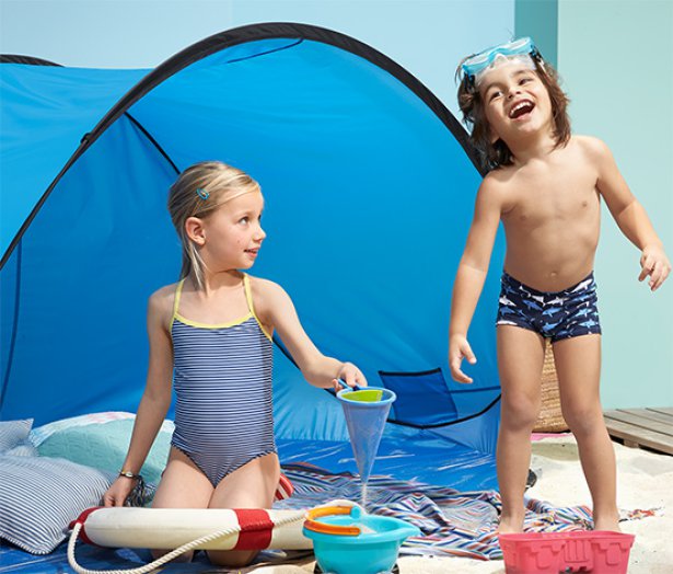 Pop-up strandsátor