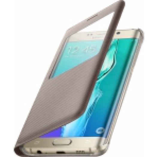 SAMSUNG EF-CG928PFEGWW S VIEW COVER GALAXY S6 EDGE+ GOLD