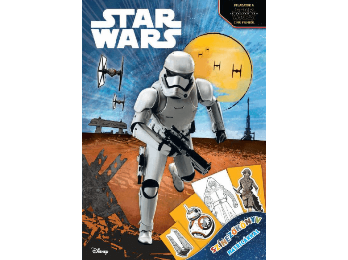 Star Wars Színezőkönyv matricákkal