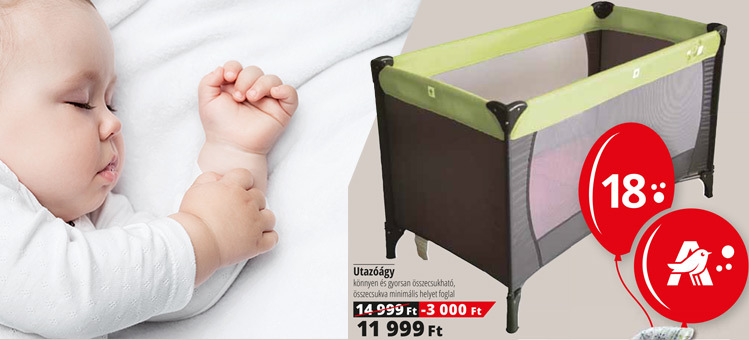 Utazóágy akció Auchan