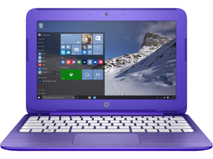 Stream 13-c102nh lila notebook P5Q36EA (13,3"/Celeron/2GB/32GB/Windows 10)