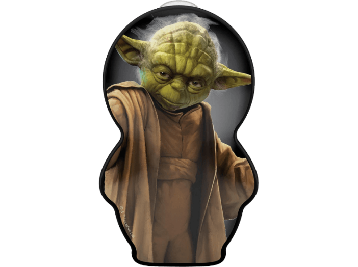 Yoda Zseblámpa , LED, fekete (71767/99/16)