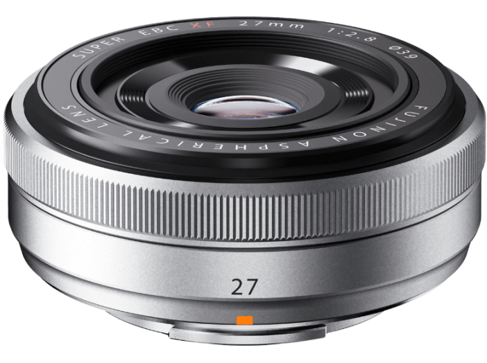 XF 27 mm f/2.8 ezüst objektív