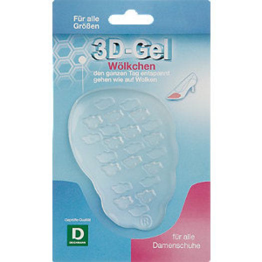 3D Zselés talp-párna