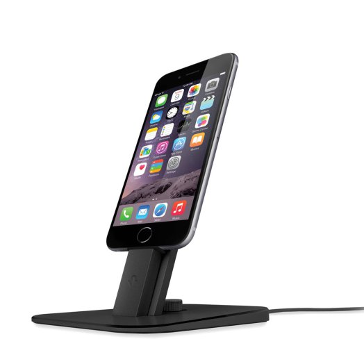 TwelveSouth - HiRise Deluxe asztali állvány micro USB kábellel - Fekete