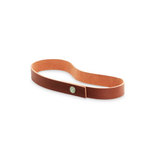 B&O PLAY - Beoplay A2 rövid bőrpánt - Vörösesbarna