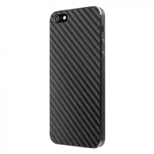 Artwizz - CarbonFilm iPhone 5/5s hátlap fólia (carbon) - fekete