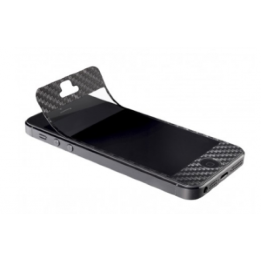 Artwizz - ScratchStopper Carbon iPhone 5/5s védőfólia - fekete
