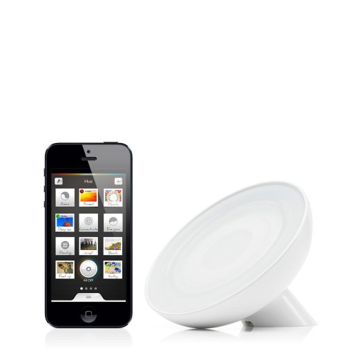 Philips - Hue Bloom asztali lámpa, LED, fehér