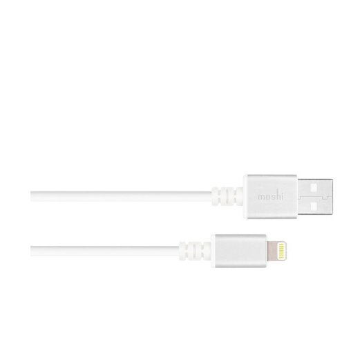 Moshi - USB kábel Lightning csatlakozóval, 3m - Fehér