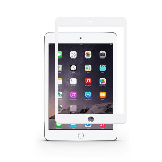 Moshi - iVisor Glass iPad Mini 1/2/3 kijelzővédő üveg - Fehér