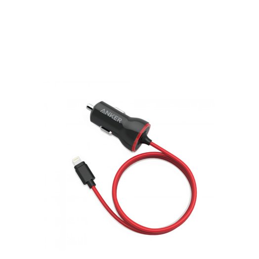 Anker - 12W PowerDrive Lightning autós töltő - Fekete