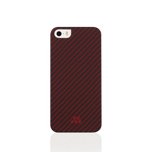 Evutec - Karbon S iPhone 5/5s/SE tok - Piros