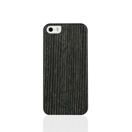 Evutec - Wood SI iPhone 5/5s/SE tok - Black apricot