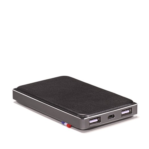 Decoded Leather Powerbank - Fekete