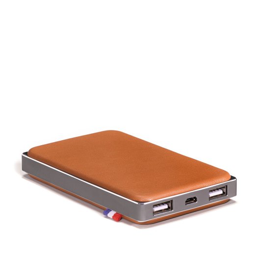 Decoded Leather Powerbank - Barna