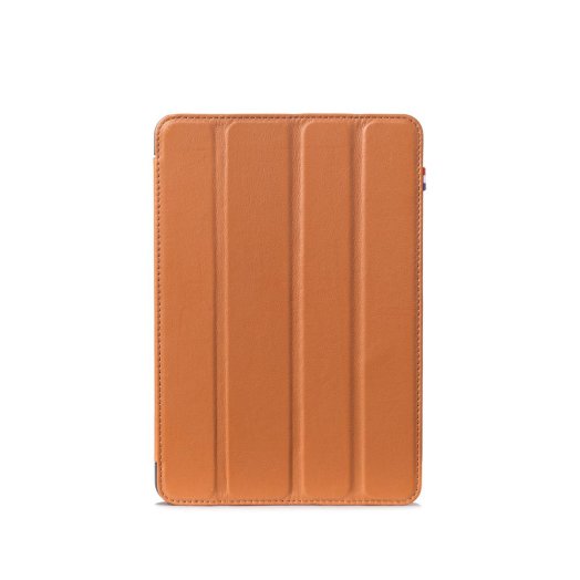 Decoded - Leather Slim iPad mini 4 tok - Barna