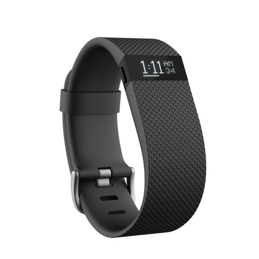 Fitbit Charge HR - kicsi - fekete