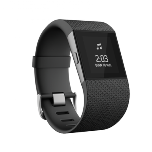 Fitbit - Surge nagy - Fekete