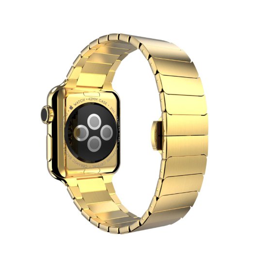 HOCO - Simple Edition 316L Stainless Steel Apple Watch 42mm szíj - Arany
