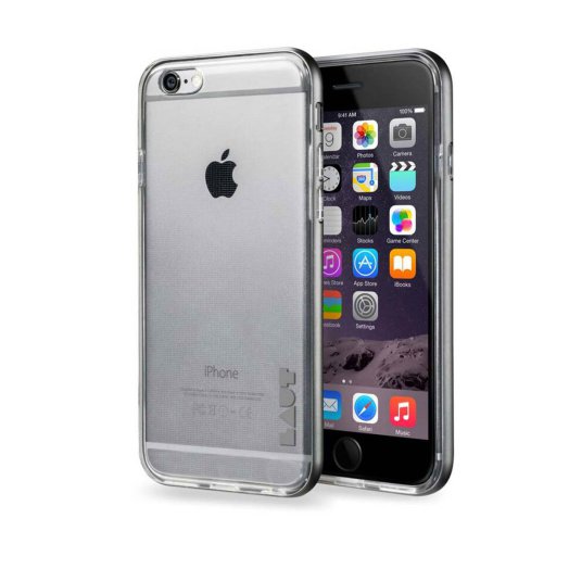 LAUT - ExoFrame iPhone 6/6s Plus tok - Sötétszürke