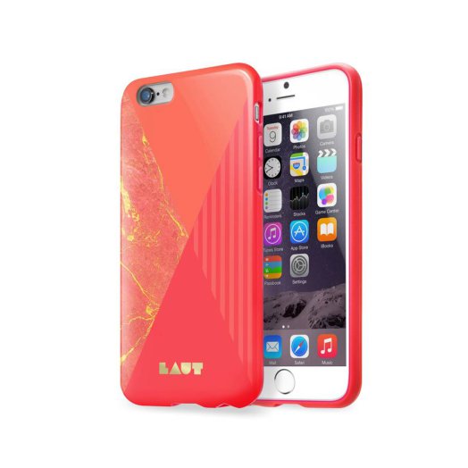 LAUT - Huex Pop iPhone 6/6s tok - Piros