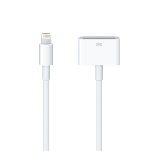 Apple - Lightning–30 tűs adapter (0,2 m)