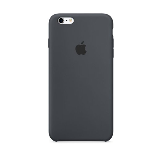 Apple - iPhone 6s Plus szilikon tok - szénszürke