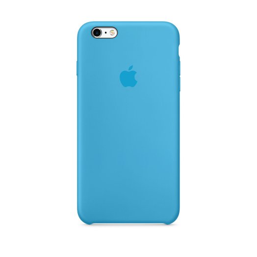 Apple - iPhone 6s Plus szilikon tok - kék