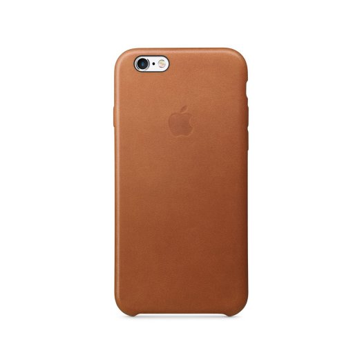 Apple - iPhone 6s bőrtok – vörösesbarna