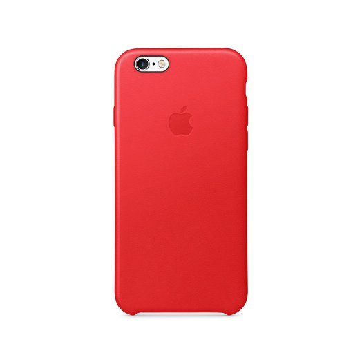 Apple - iPhone 6s bőrtok - (PRODUCT)RED