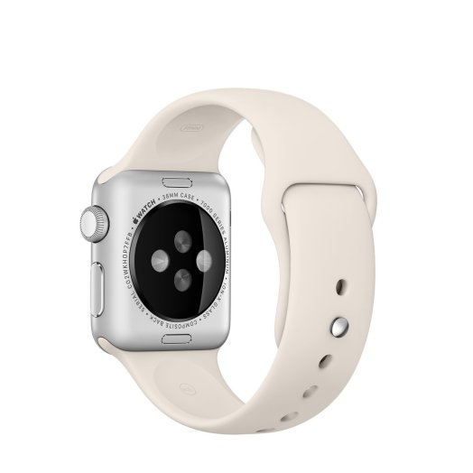 Apple - 38 mm-es törtfehér sportszíj